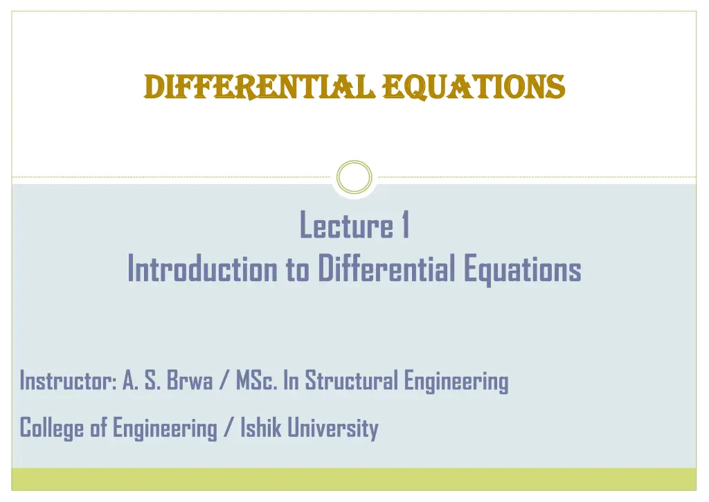 differential equations differential equations n.w