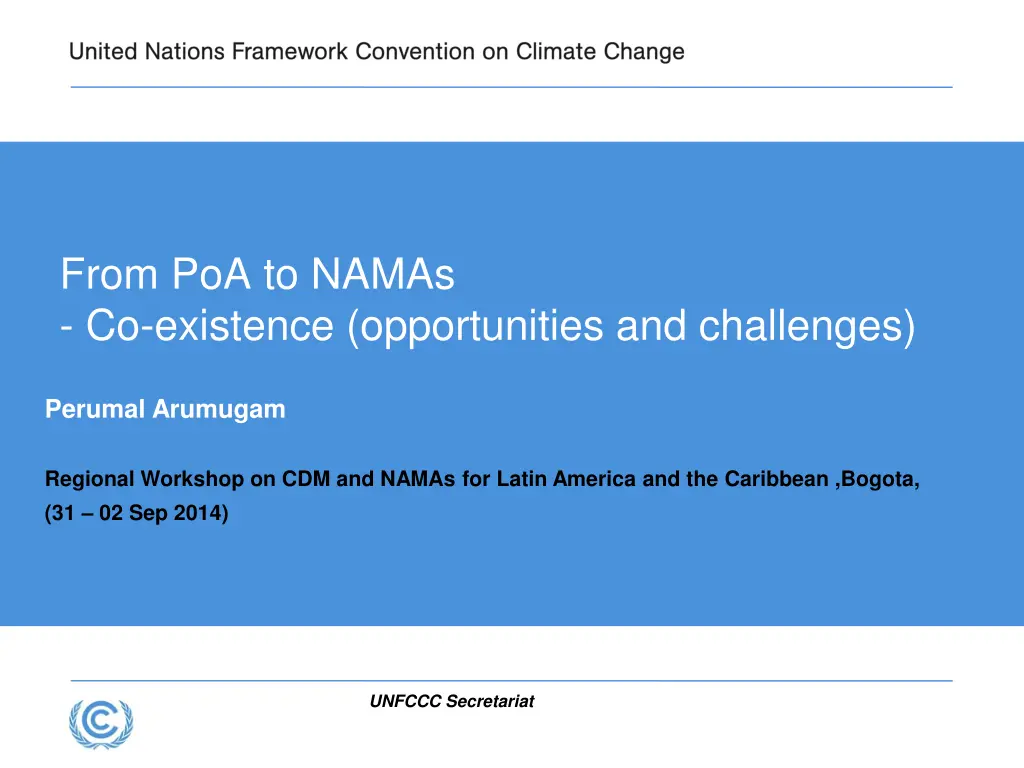 from poa to namas co existence opportunities n.w