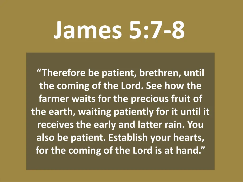 james 5 7 8 n.w