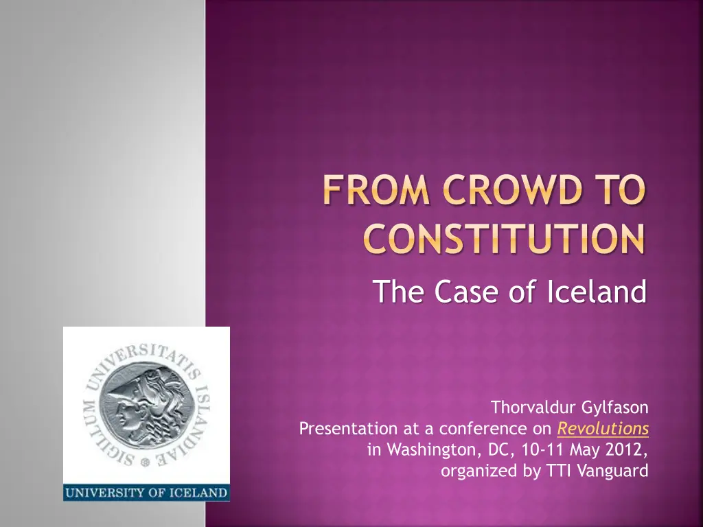 from crowd to constitution the case of iceland n.w