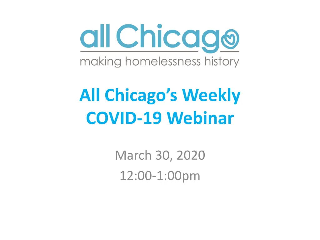 all chicago s weekly covid 19 webinar n.w