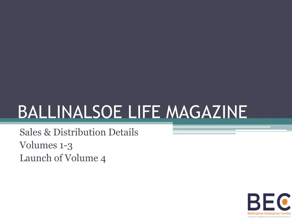 ballinalsoe life magazine sales distribution n.w