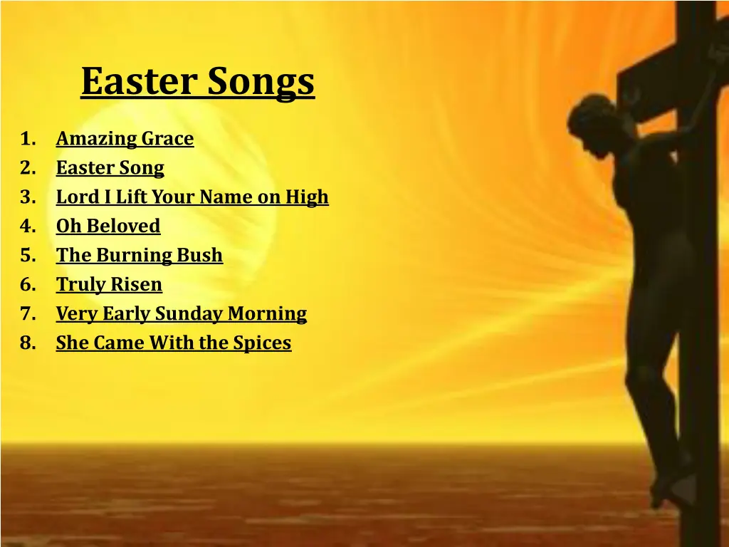 easter songs n.w