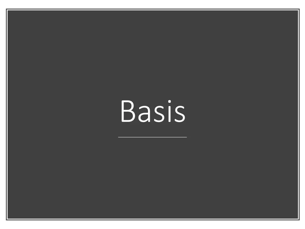 basis n.w