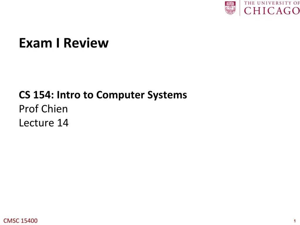 exam i review n.w