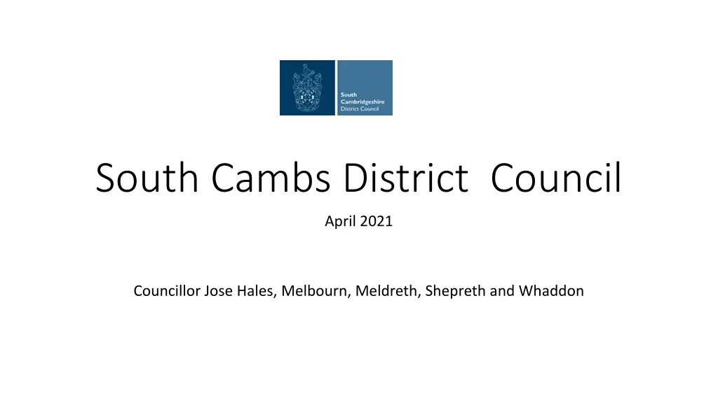 south cambs district council n.w