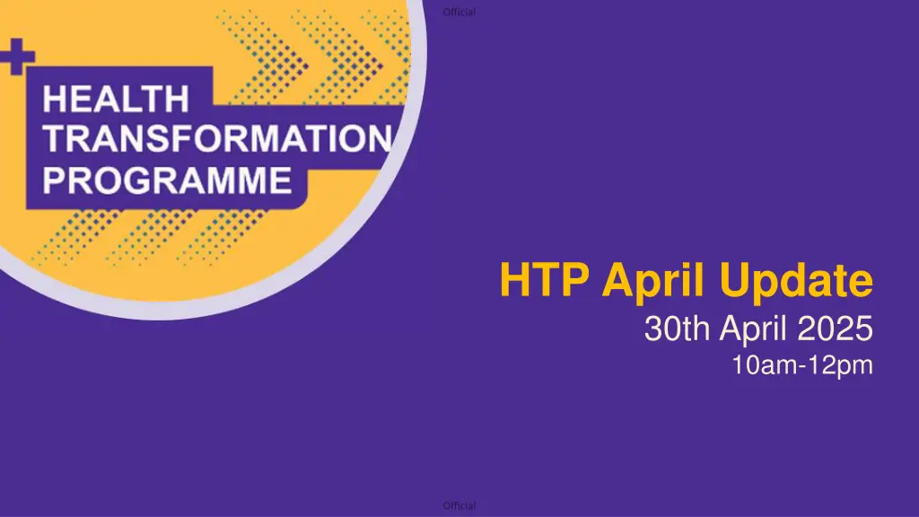 htp april update 30th april 2025 n.w