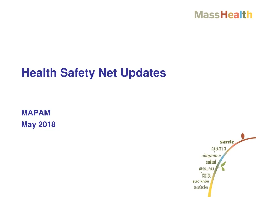 health safety net updates n.w