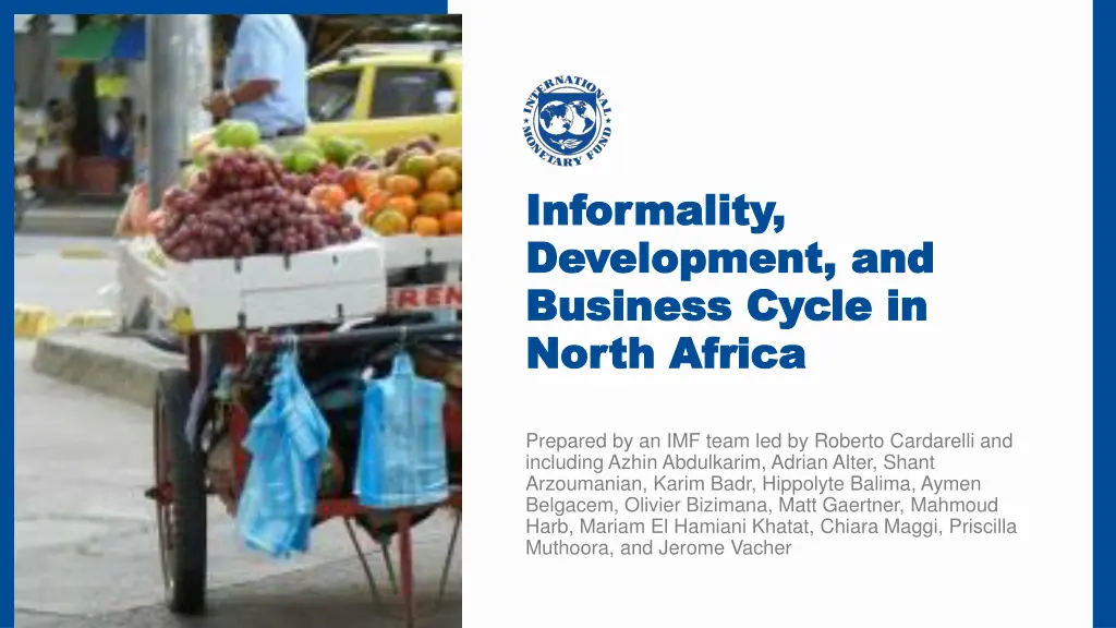 informality informality development n.w