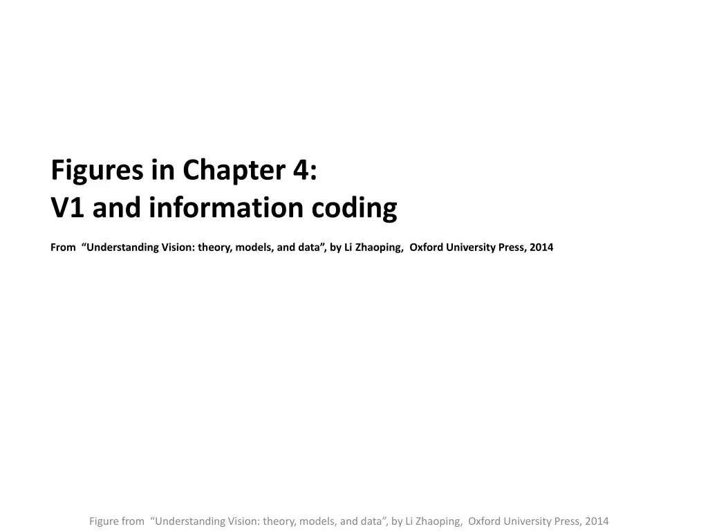 figures in chapter 4 v1 and information coding n.w