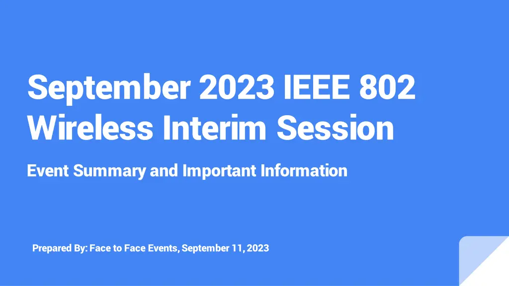 september 2023 ieee 802 wireless interim session n.w