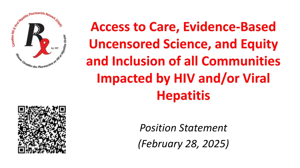access to care evidence based uncensored science n.w