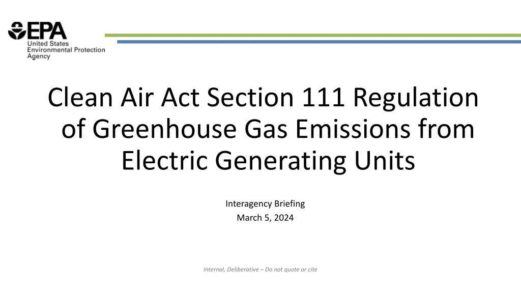 clean air act section 111 regulation n.w