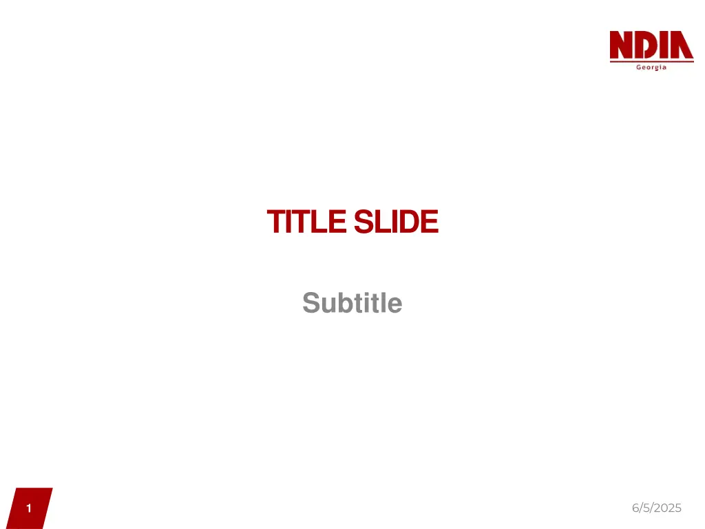 title slide n.w