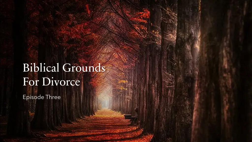 biblical grounds for divorce n.w