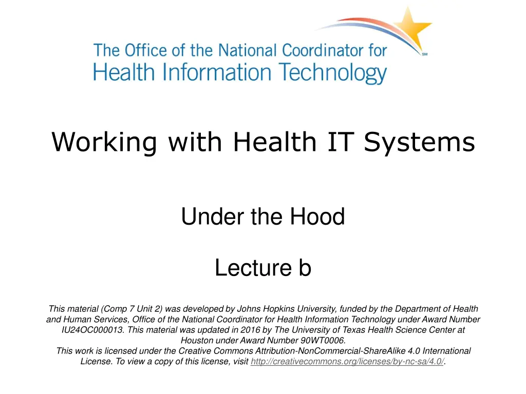 working with health it systems n.w