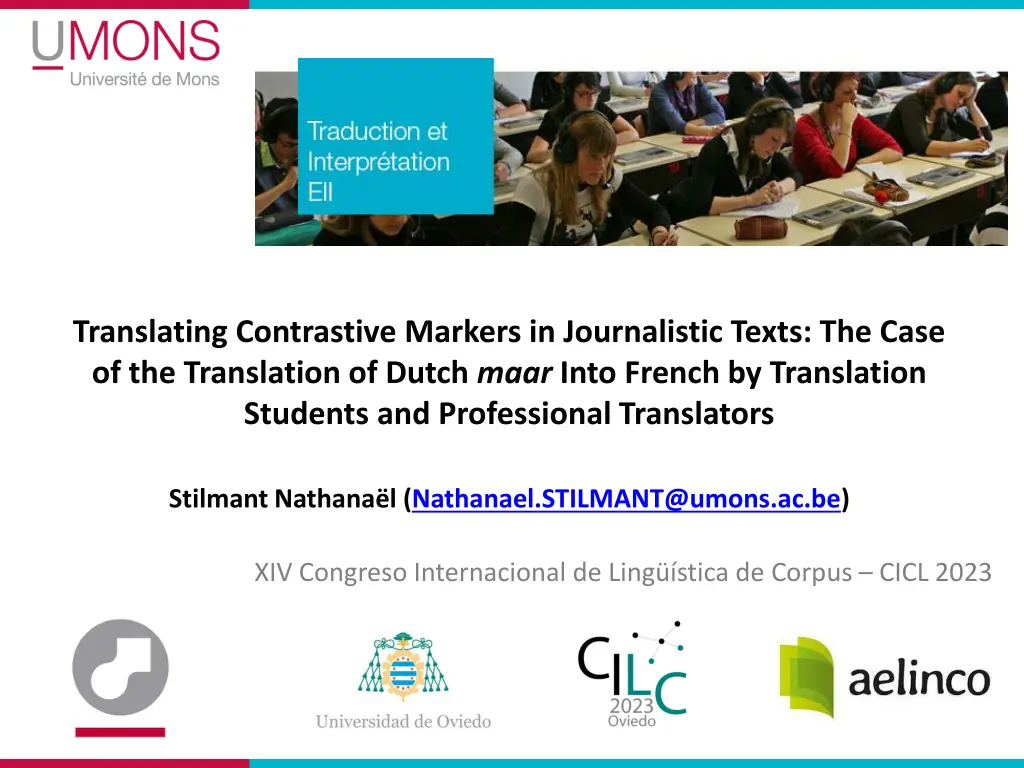 translating contrastive markers in journalistic n.w