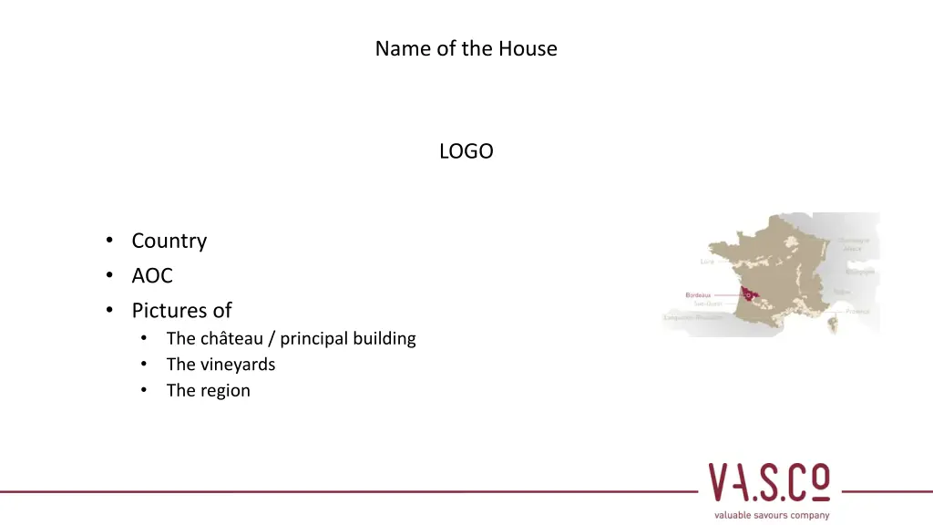 name of the house n.w