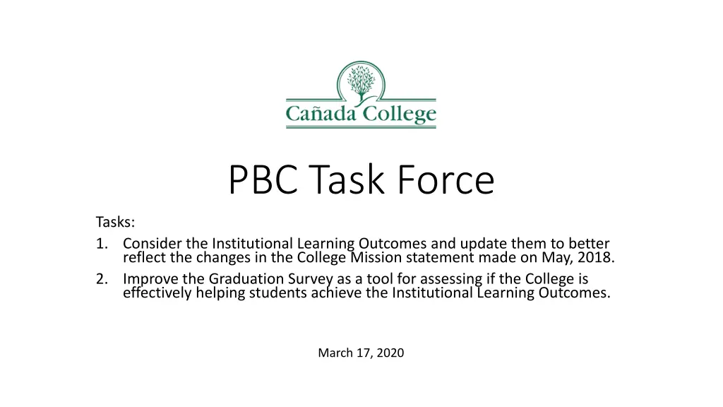 pbc task force n.w