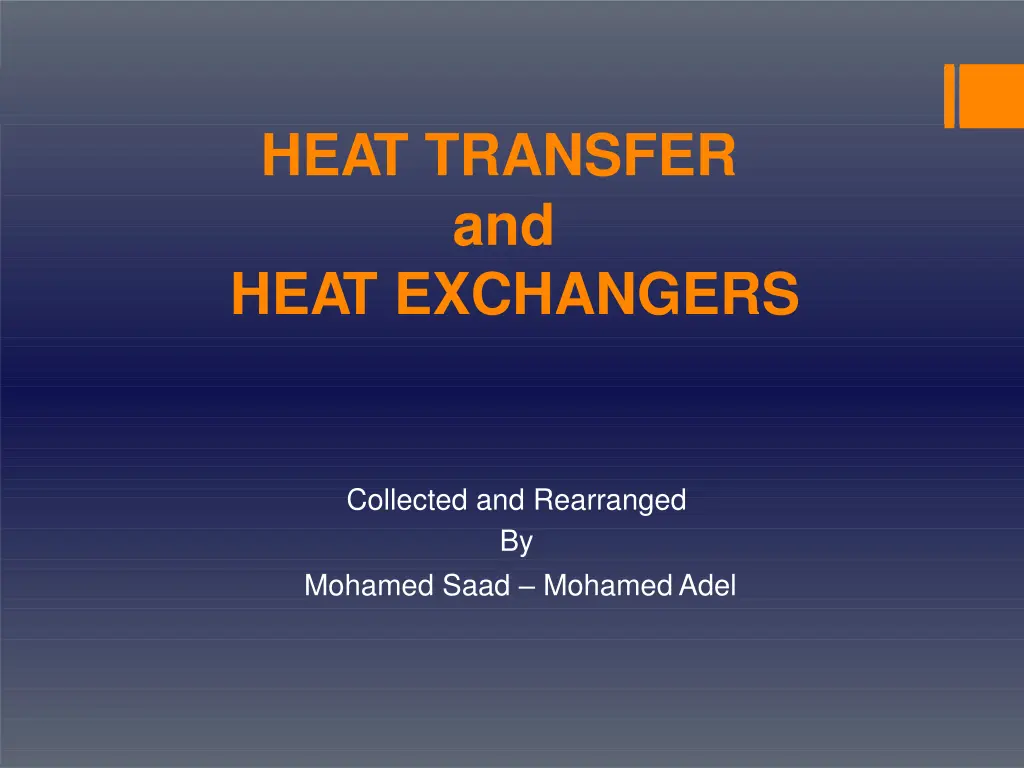 heat transfer and heat exchangers n.w