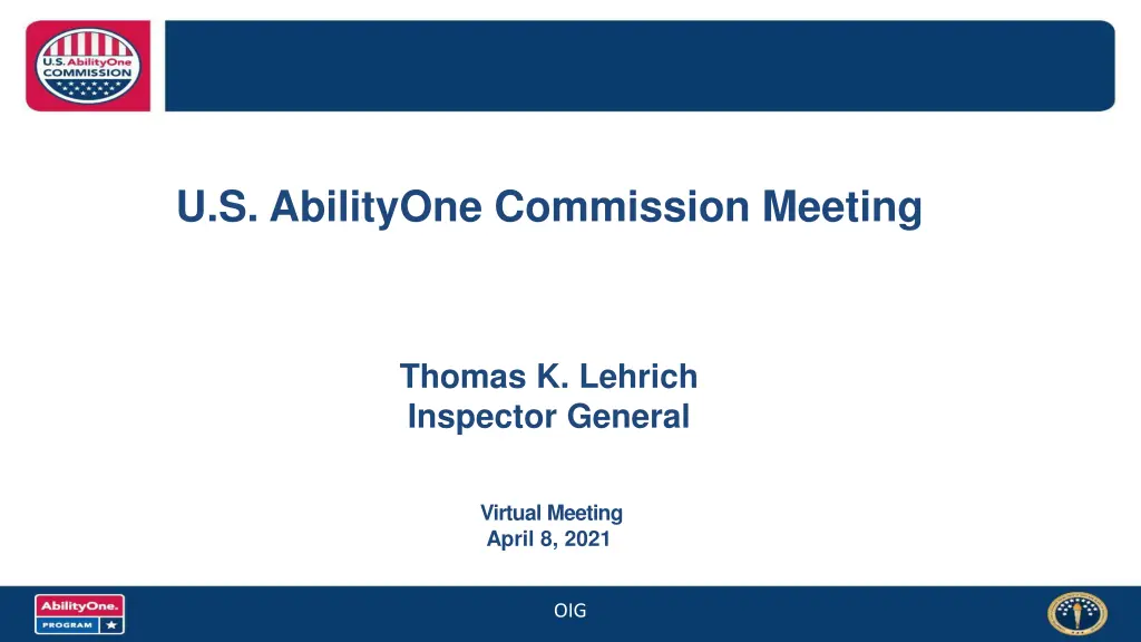u s abilityone commission meeting n.w