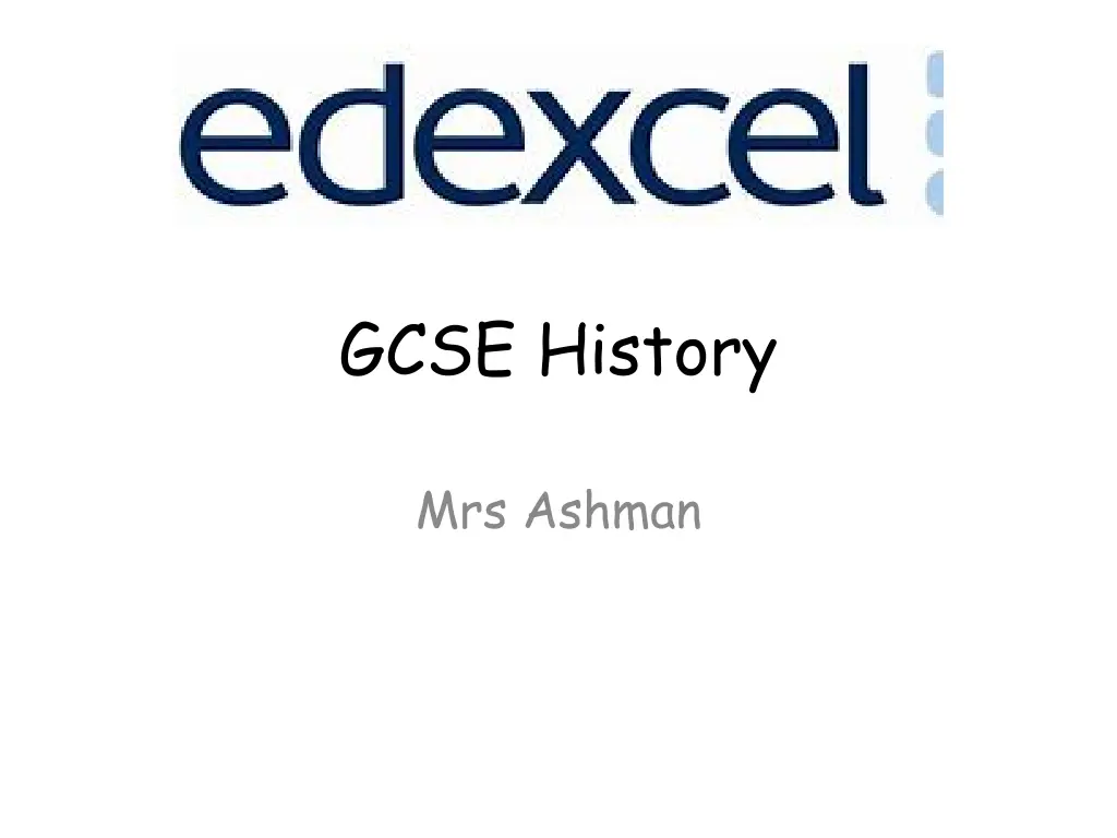 gcse history n.w