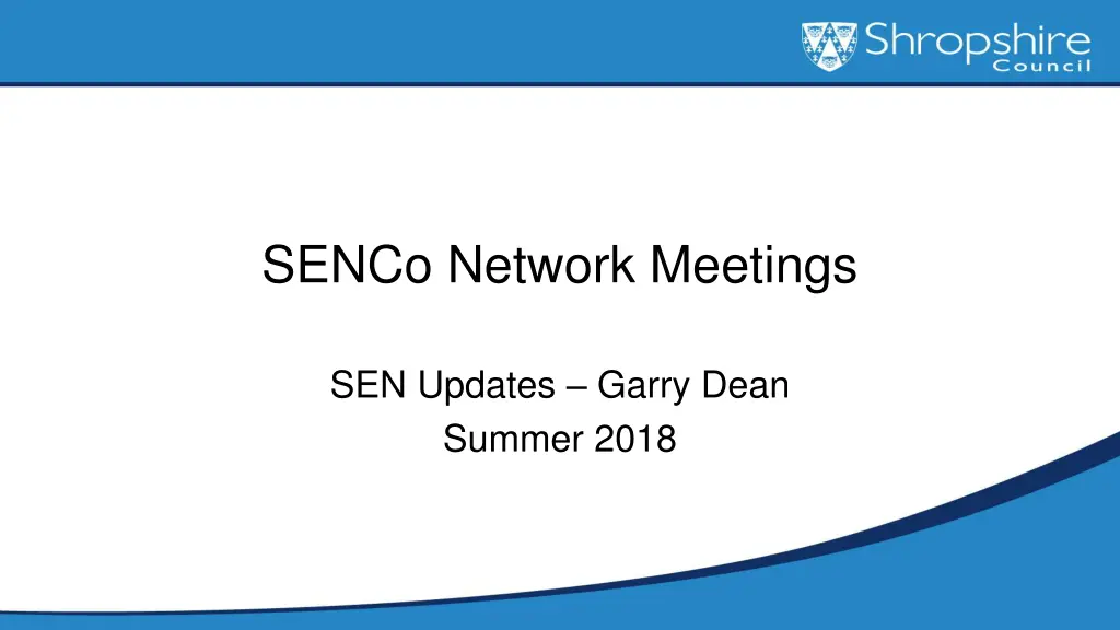 senco network meetings n.w