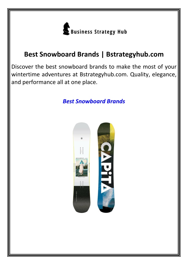 best snowboard brands bstrategyhub com n.w