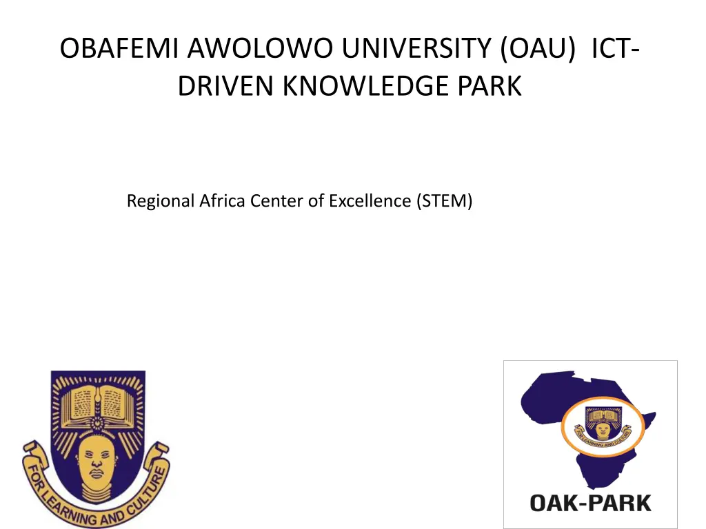 obafemi awolowo university oau ict driven n.w
