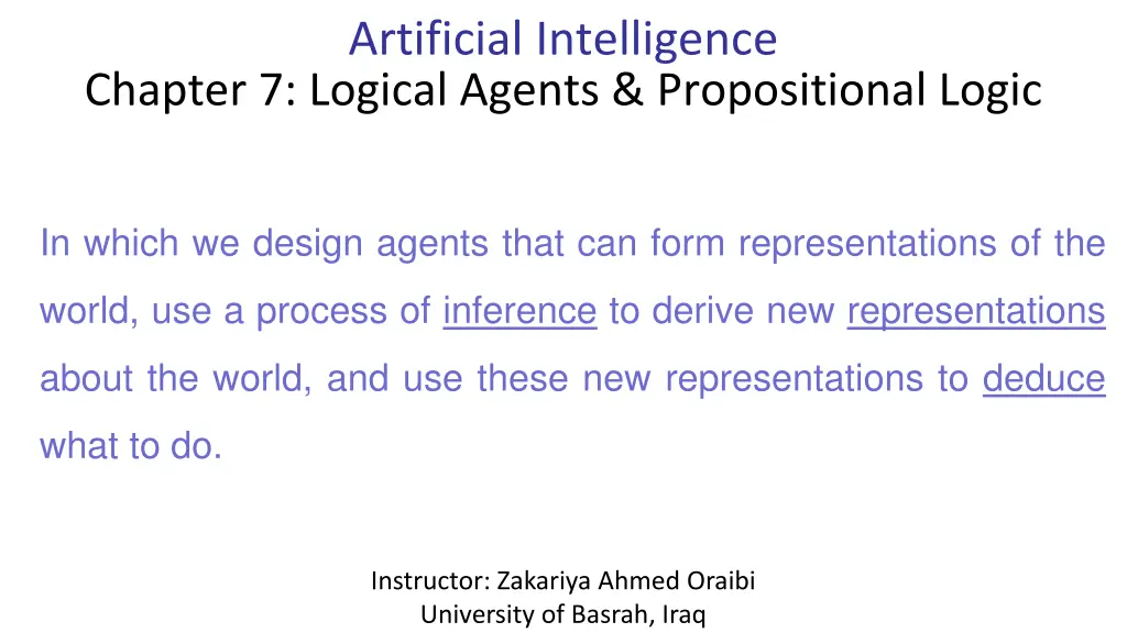 artificial intelligence n.w