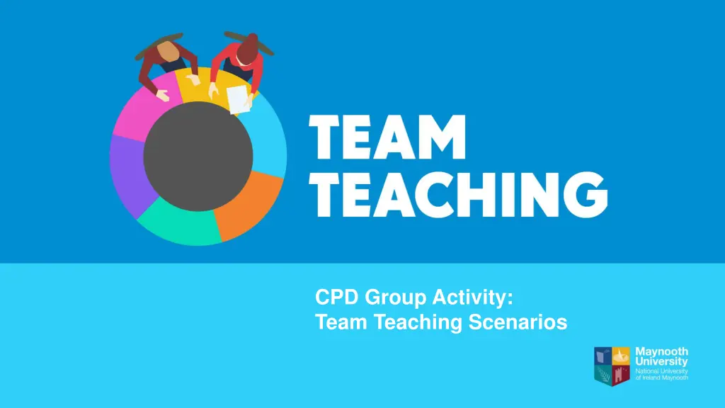 cpd group activity team teaching scenarios n.w