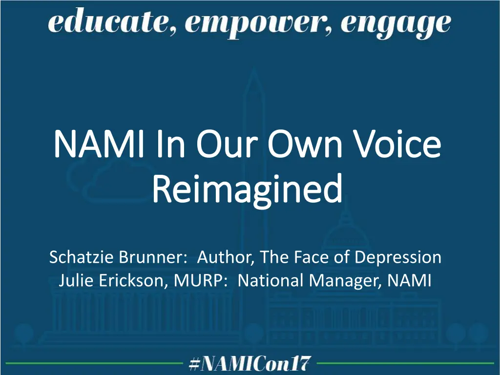 nami in our own voice nami in our own voice n.w