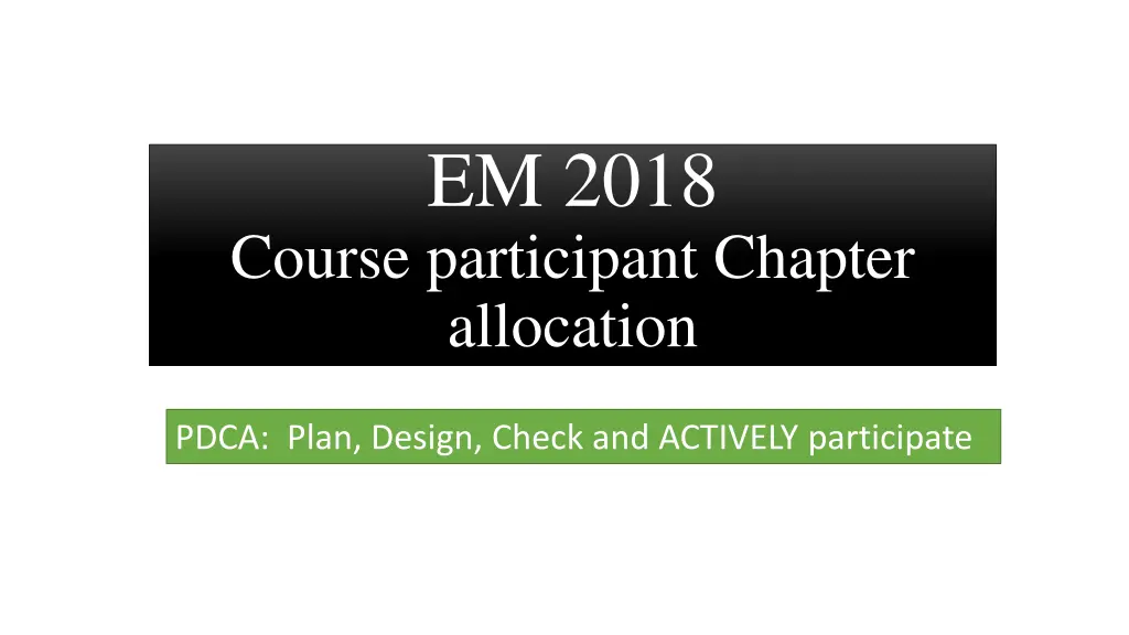 em 2018 n.w