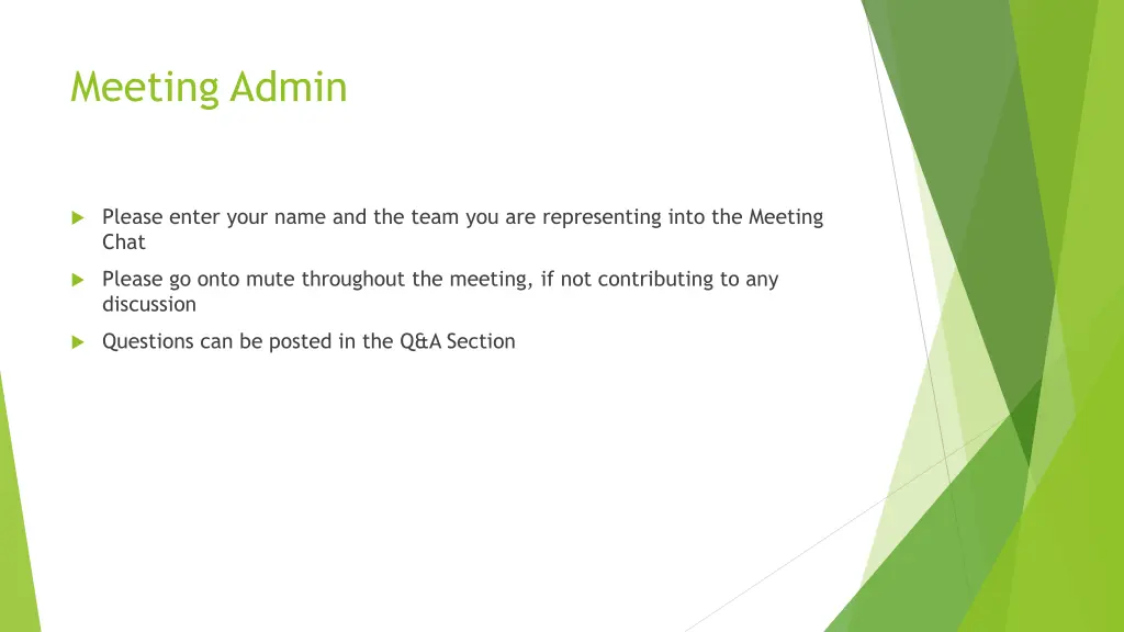 meeting admin n.w