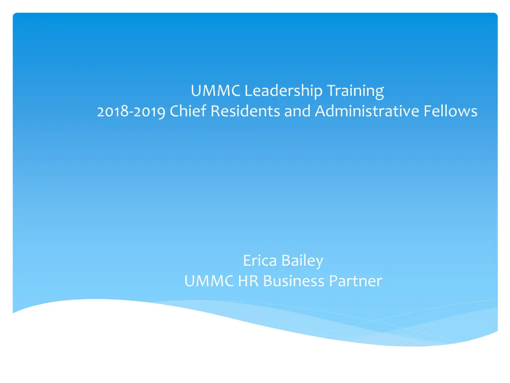 ummc leadership training 2018 2019 chief n.w