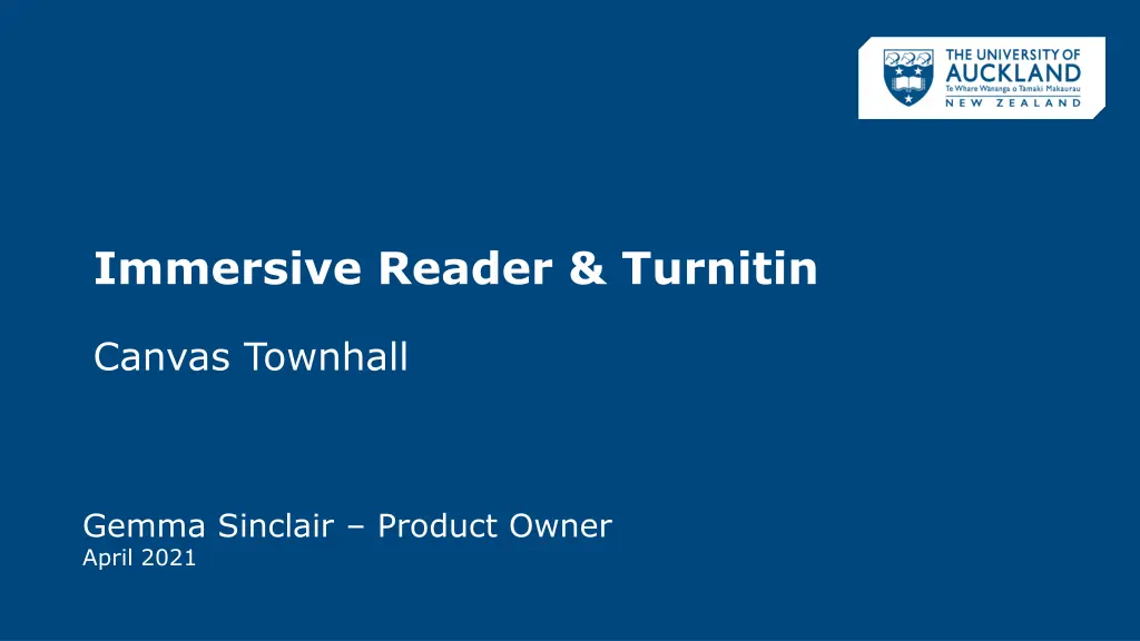 immersive reader turnitin n.w