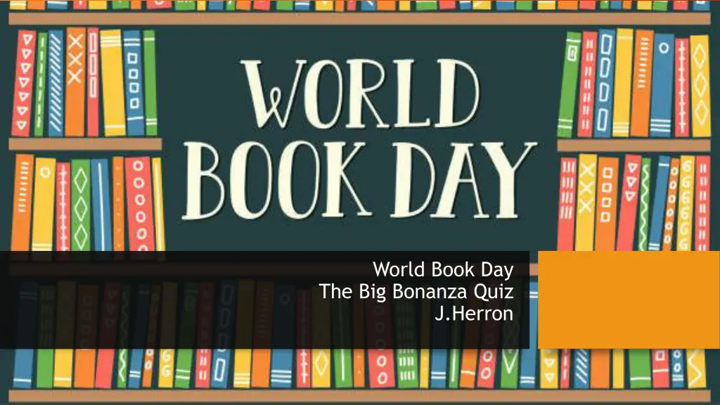 world book day the big bonanza quiz n.w