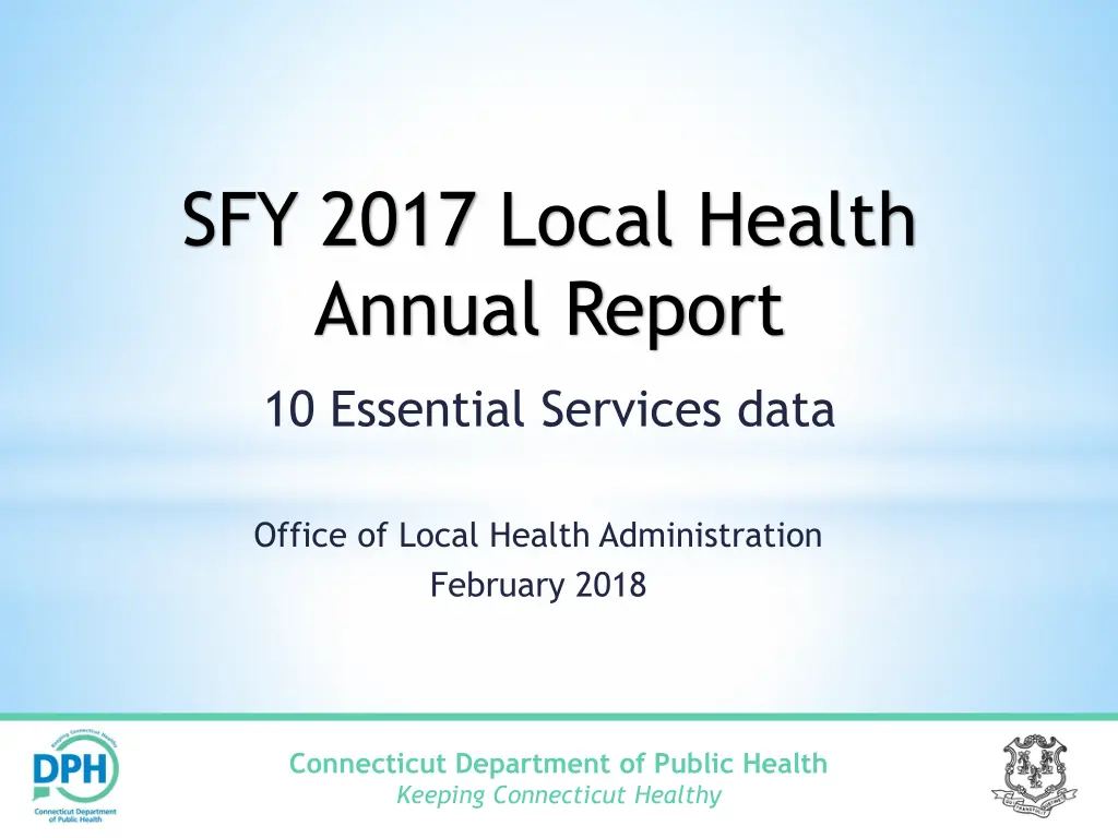 sfy 2017 local health annual report n.w