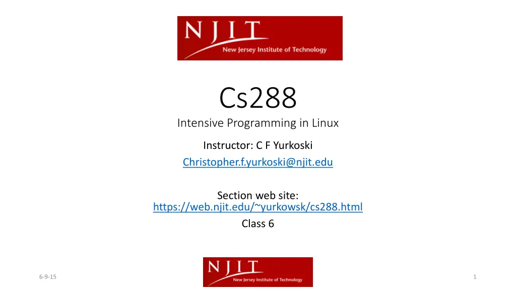 cs288 n.w