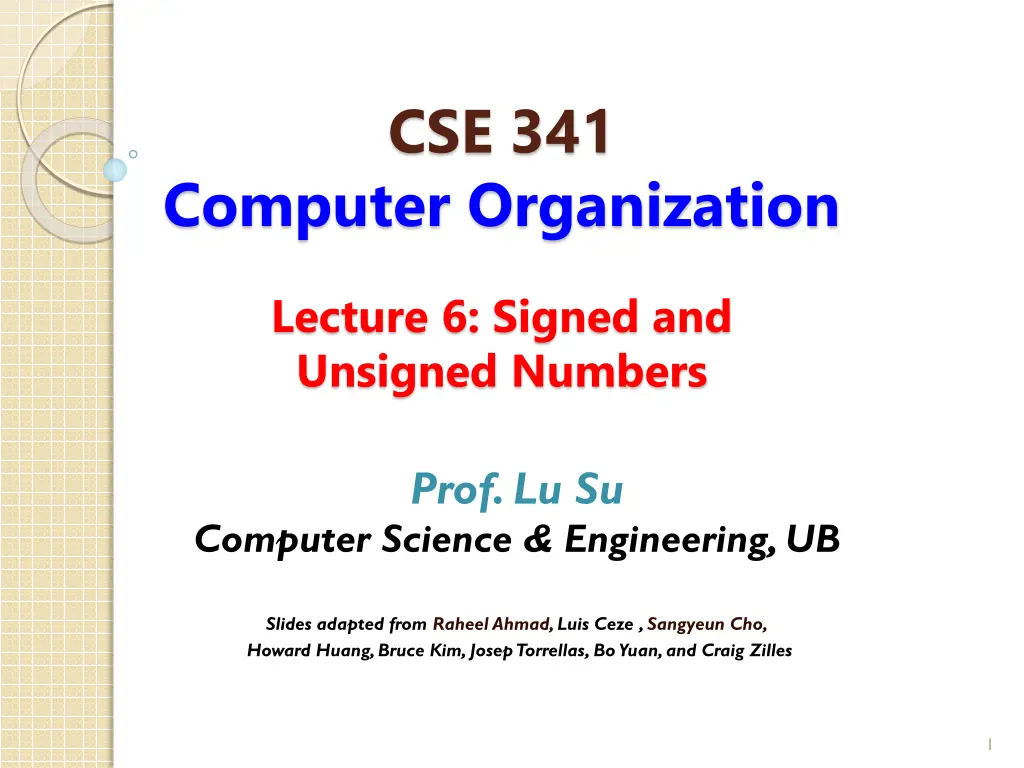 cse 341 n.w