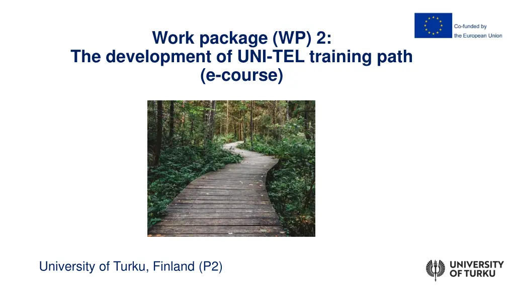 work package wp 2 the development n.w