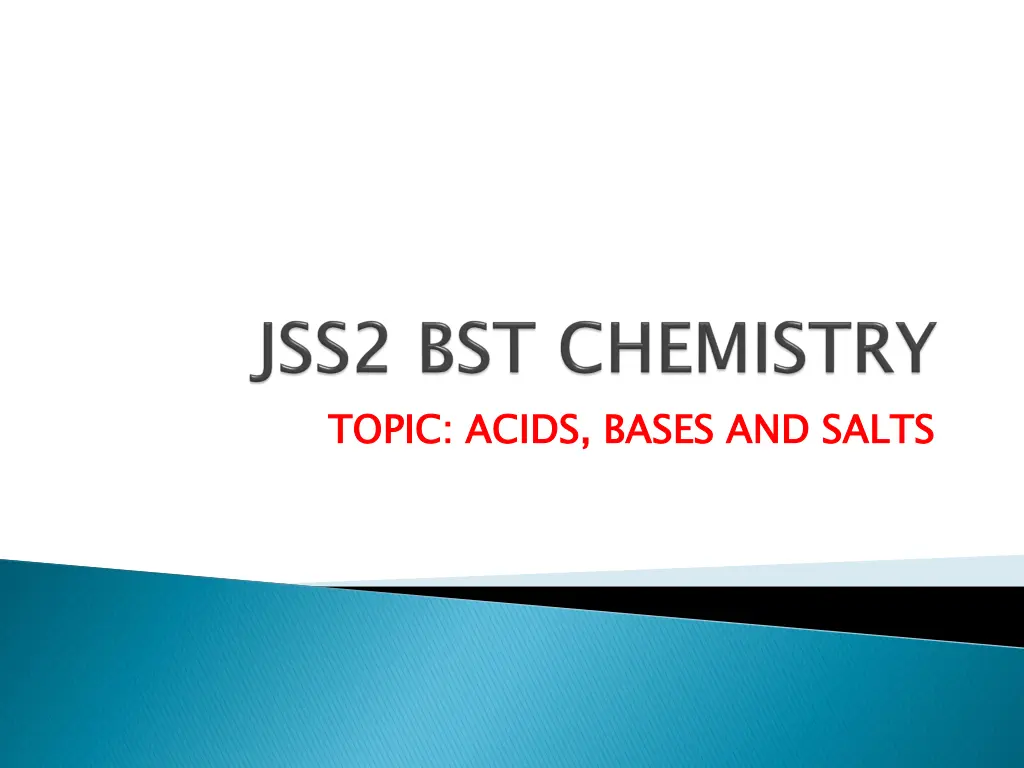 topic acids bases and salts n.w
