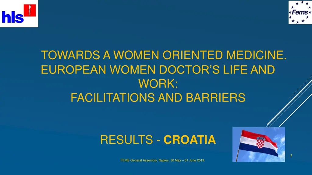 towards a women oriented medicine european women n.w