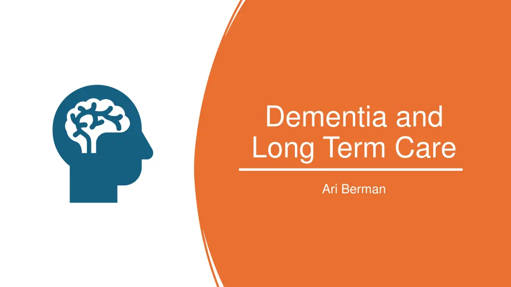 dementia and long term care n.w