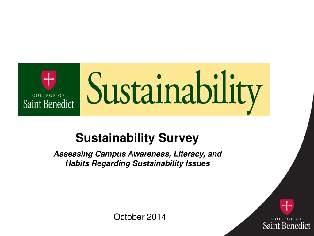 sustainability survey n.w