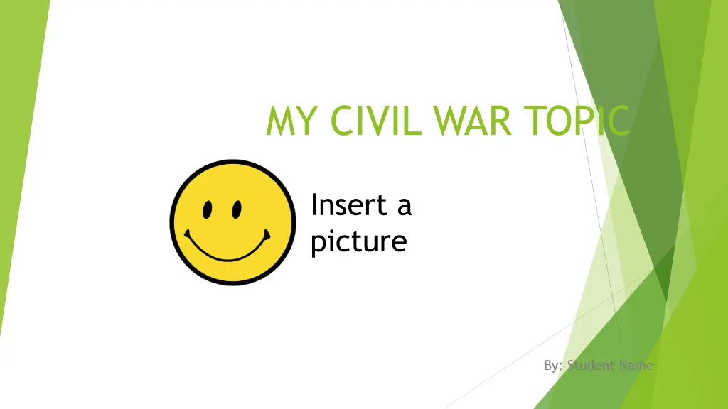 my civil war topic n.w