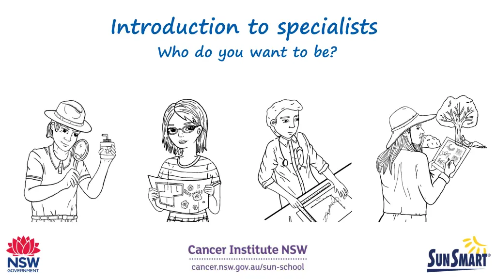 introduction to specialists who do you want to be n.w