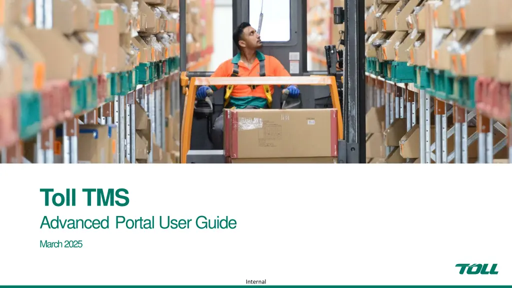 toll tms advanced portal user guide n.w