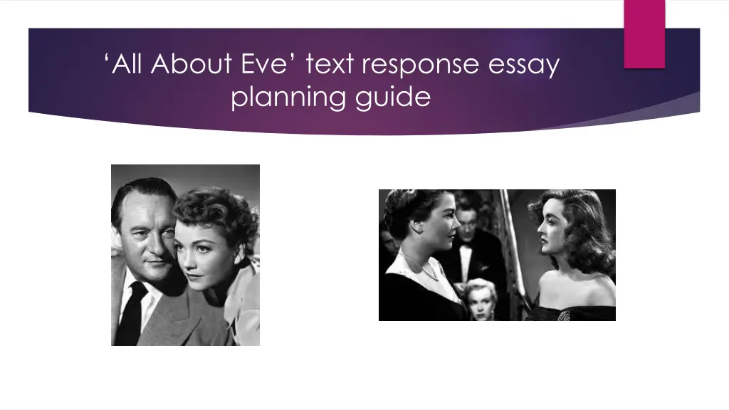 all about eve text response essay planning guide n.w