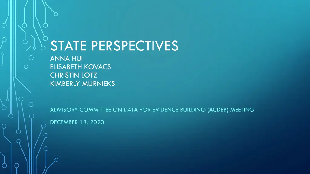 state perspectives anna hui elisabeth kovacs n.w